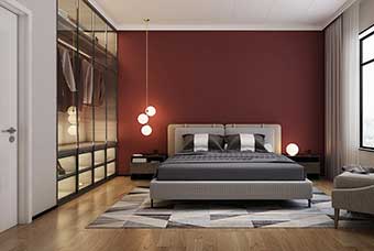 绍兴现代风格-卧室