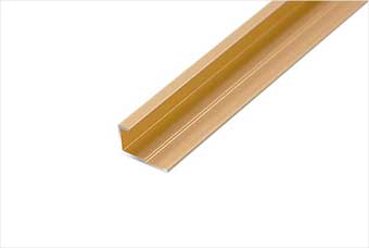 绍兴航空纤维墙咔铝合金边条（钛金氧化）